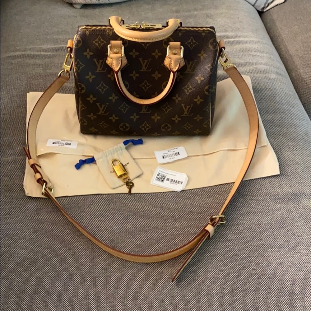 Louis Vuitton speedy 25 bandouliere monogram